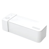 600ml Ultrasonic Jewellery Cleaner Mini White - Portable Personal Sonic Bath V238-SUPDZ-40093560766544