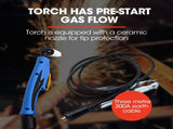 ROSSI Portable Inverter Welder Plasma Cutter, 3in1 Multi-function Cut/MMA/TIG Welding Machine, 15A V219-TOLWDRROB416