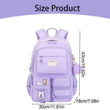 17 Inch Laptop Backpacks Anti-Theft Feature, Travel Backpack for Overnight Use, Casual Daypack V1366-AZ2-W-20782