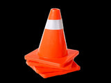 4pcs 45cm Road Traffic Cones Reflective Overlap Parking Emergency Safety Cone V63-821991