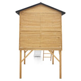 Lifespan Kids Burleigh Cubby House with 2.2m Slide V572-LKCH-BUR-PW