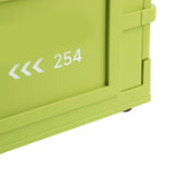 Storage Bin with Lid 20L Stackable Storage Container with Wheels Folding Storage Box Closet V1294-YM0901-3117250065812