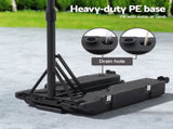 Everfit Portable Basketball Hoop System Adjustable Full Foldable Stand 2.07m BAS-HOOP-210FOLD-BK