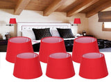6Pcs Lampshade Modern Simple Cloth Art Inner Film Pendant Wall Light Shade Cover for Lamps E14 V1294-YM0718-3119200178111