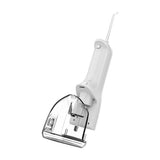 Cordless Water Flosser Teeth Cleaner 300ML Dental Flosser with 4 Jet Tips -White V1263-JX-7469-2