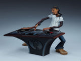 Hip Hop Elements Sculpture Artist Statue DJ Break Dance Modeling Resin Sculpture V1294-YM0523-220425ZH01-4