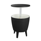 Black Ice Bucket Table V264-OTF-542PP-BLK-NA-1