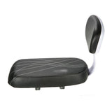 1Pack Backrest Cushion Easy to Clean Black for Bicycle Riders V1366-AZ2-W-22638