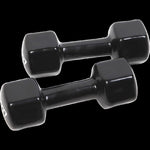 5kg Dumbbells Pair PVC Hand Weights Rubber Coated V63-782505