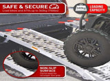 Kartrite Aluminium Folding Loading Ramp ATV Motorbike Motorcycle Golf Buggy Trailer ATV-01A-SL-1