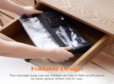 4 Piece Transparent Clothing Storage Bag Set with Zipper, 60 L, 60 x 42 x 24 cm V1237-MS-912-019