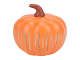 Twinkle Light Pumpkin Resin Light Up Pumpkin Tabletop Centerpiece for Fall Thanksgiving Harvest V1294-YM0901-3115250065811
