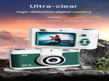 Compact 4K Digital Camera - 50MP, 16x Zoom, 2.4-inch IPS Screen, WiFi & Fill Light - Retro CCD V888-ELOSUNG25707