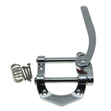 Tremolo Bridge for Electric Guitar, Chrome Plated Vibrato Tailpiece with Roller Bar, Replacement V1192-AZ-W-3356