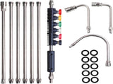 Pressure Washer Extension Wand, 10 Pack Power Washer Lance with 6 Atomization Nozzle Tips,1 Gutter V1258-DP02-C-151