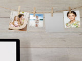 12 pcs Sublimation Hanging Sign DIY Photo Sign Sublimation Photo Blank Aluminum Alloy Poster Signs V1369-AZ3-W-20144