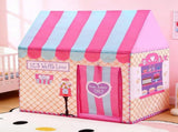 CARLA HOME Kids Ice Cream Bakery Play Tent Pink Pop Up Playhouse - Outdoor Play Equipment Play Tents V178-36489