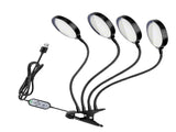 USB Plant Grow Light 312 LEDs Sunlight Full Spectrum Adjustable Desktop Clamp Growing Lamp for V1294-YM0901-L4162-4