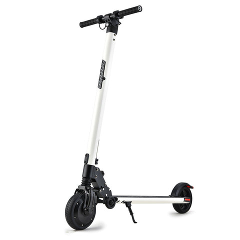 ALPHA Peak Electric Scooter 300W Power Up to 25km/h Adult Teens E-Scooter Easy Fold, White V219-TRNESCALA3WA