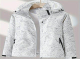 Plus Size Women'S Jacket Spring Autumn Outdoor Coat Detachable Hood Jacket - Red - Size XS V1106-M-APP-11757-RED-XSAUXSEU44