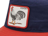 Goorin Brothers Mens Americana Bucket Hat 100% Cotton Animal Series - Navy V563-105-0202-NAVY-S