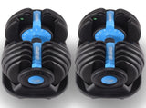 Powertrain 48kg Adjustable Dumbbell Set Home Gym Exercise Equipment Weights Blue DMB-BF1-024-BU-2
