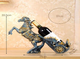 Wine rack standard - High table standard for wine accessories for one bottle - Wine rack in the V1259-DP01-BO-470