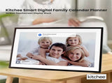 Kitchee 15.6" Digital Calendar Smart Family Planner - 39.5cm Touchscreen Black V238-SUPDZ-41973800796240