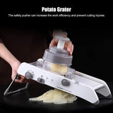 Multifunctional Manual Vegetable Cutter Stainless Steel Food Grater Slicing Kitchen Tool Accessories V1259-DP01-A-2801