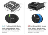 Filter Kit For Bissell 3418 3415 For Pet Hair Eraser 3774F 3774 3774G 3775 3402 Replacement Robot V1189-LWWAL-20260327-04956