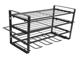 Power Tool Organizer Wall Mount 4 Layer Garage Drill Storage Heavy Duty Metal Stand V1294-YM0901-3111240219711
