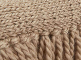 KAAT Amsterdam Jonine Sand Square Filled Cushion 45cm x 45cm V442-HIN-CUSHION-AMSTERDAMJONINE-SAND-SQ