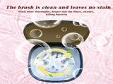 New Electric Makeup Cleaner, Cleaning Drying 2 in 1 Makeup Cleaner Machine, Cosmetic V1192-AZ-W-12091