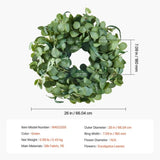 VEVOR Artificial Decorative Wreath 66.04 cm Green Eucalyptus Leaves Year Round V952-ZSHHASYL26IN8WZI3V0