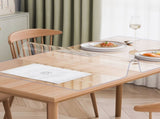 Plastic Table Cover, 42 x 60 Inch 2.0 mm Thick Clear Table Protector, Rectangle PVC Desk Mat, V952-ZFXPVCZB42X6Q83CQV0