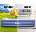 Bestway Air Mattress Inflatable Bed 46cm Airbed Single Blue BW-BED-D-67628