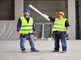 12 Pack High Visibility Safety Vests, Mesh Security Vest with 2 Reflective Silver Strips, V1259-DP01-A-871