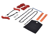 Hand Rope Chain Saw Efficient Both Sides Teeth Blades Folding Pocket Chainsaw for Tree Limb 53 Inch V1294-YM0523-3111220043511