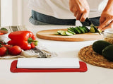 Sharpening Kit for Kitchen with Brown Material 1Pack V1369-AZ3-W-12275