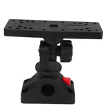Fish Finder Mount Base 360 Degree Rotating Removable Boat Fish Finder Electronics Mount V1366-AZ2-W-18508