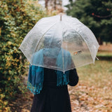 5x Clear Transparent Rain Walking Umbrella Parasol PVC Dome Wedding Party Favour V63-831651