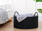 woven laundry basket, durable laundry basket, spacious laundry hamper, stylish laundry storage, V1106-123-40720