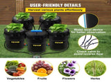 DWC Hydroponic System, 5 Gallon 5 Buckets, Deep Water Culture Growing Bucket, Hydroponics Grow Kit V952-SSSPXTYX5220VAXN5V3