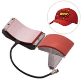 Hat Cap Press Mat Pad Heating Transfer Attachment Silica Gel 5.5x3 Inch 110V for Heat Press Machine V1366-AZ2-W-18615