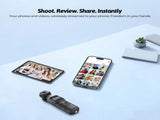 4K Vlogging Camera with 330&deg Gimbal Lens & 75MP Photo, WiFi Pocket Camera Compact Vlog Camera for V1107-785-79799-PNK-158MM