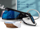 Professional Steam Iron with 1.5L Detachable Water Tank, Ceramic Soleplate, and Auto Shut-Off V1341-ZY-85VQS3W5-BLUE