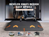 Upgraded Rubber Threshold Ramp, 8.9 cm Rise Door Ramp with 1 Channel, Natural Rubber Car Ramp with V952-XBLYPDGB1355X9T5NV0