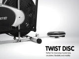 Powertrain 6-in-1 Elliptical Cross Trainer Bike with Weights and Twist Disc ECT-XDA-514