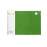 Happy Kids Green Plain Dyed Microfibre Sheet Set Double V442-HIN-SHEETS-KIDSPLAIN-GREEN-DS