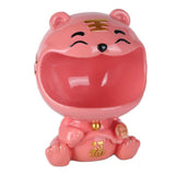 Cut Animal Shaped Key Phone Storage Basket Container Home Entryway Decor Accessory Display MoldPink V1294-YM0714-3115210141912